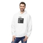 Think Outside the Box Inspirational Quote Hoodie