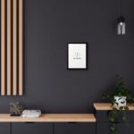 You Decide Quote Wooden Frame Poster - Image 5