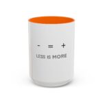 LESS IS MORE Minimal Concept Coffee Mug - Image 13