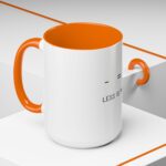 LESS IS MORE Minimal Concept Coffee Mug - Image 15