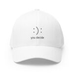 You Decide Minimal Quote Cap, Smile/Neutral Cap - Image 2
