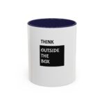 Think Outside the Box Inspirational Coffee Mug - Image 4