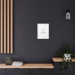 You Decide Quote Wooden Frame Poster - Image 3