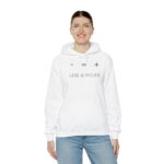 LESS IS MORE Minimal Quote Pullover Hoodie
