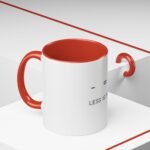 LESS IS MORE Minimal Concept Coffee Mug - Image 12
